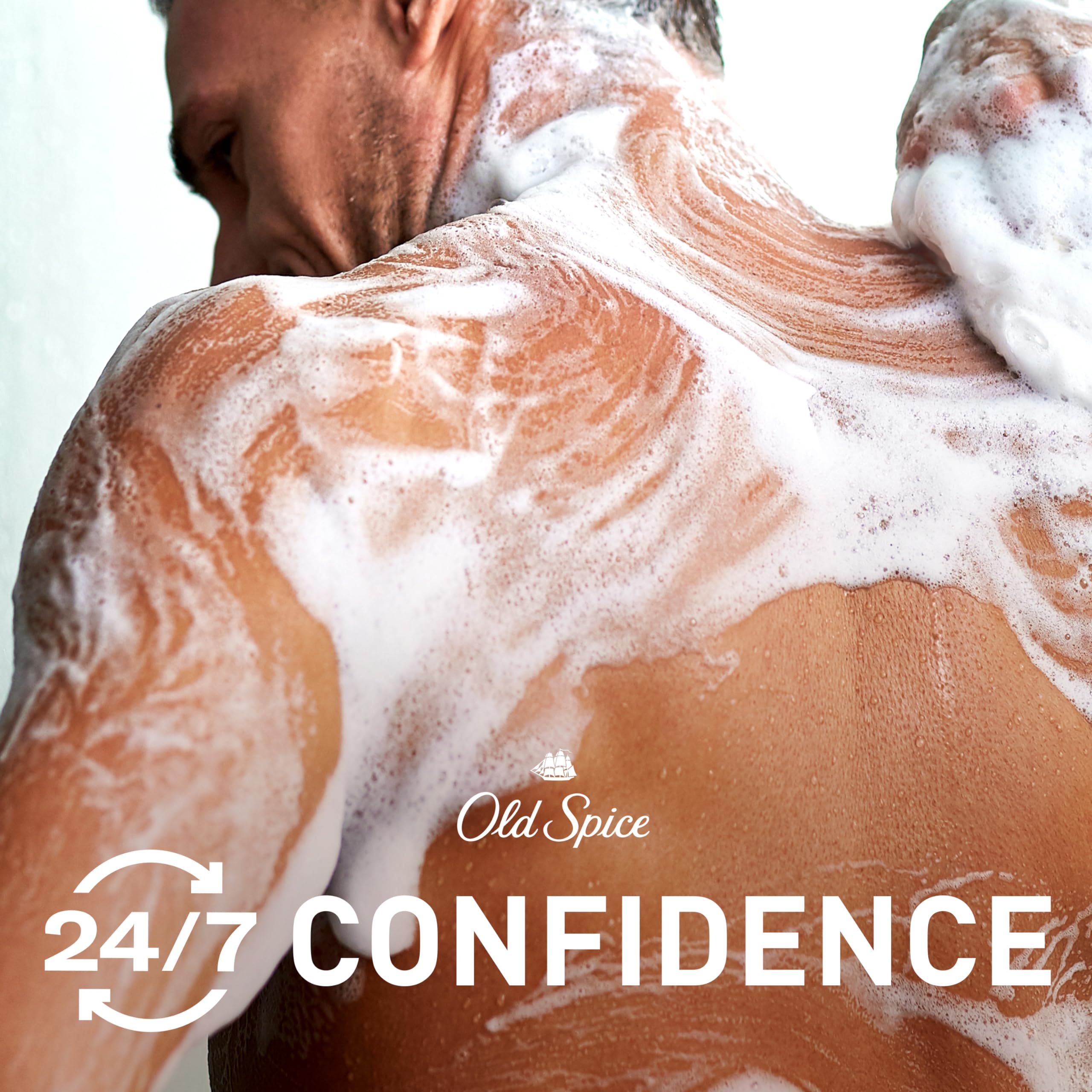 Moisturizers abundance in Old Spice bar soap up close for smoother skin