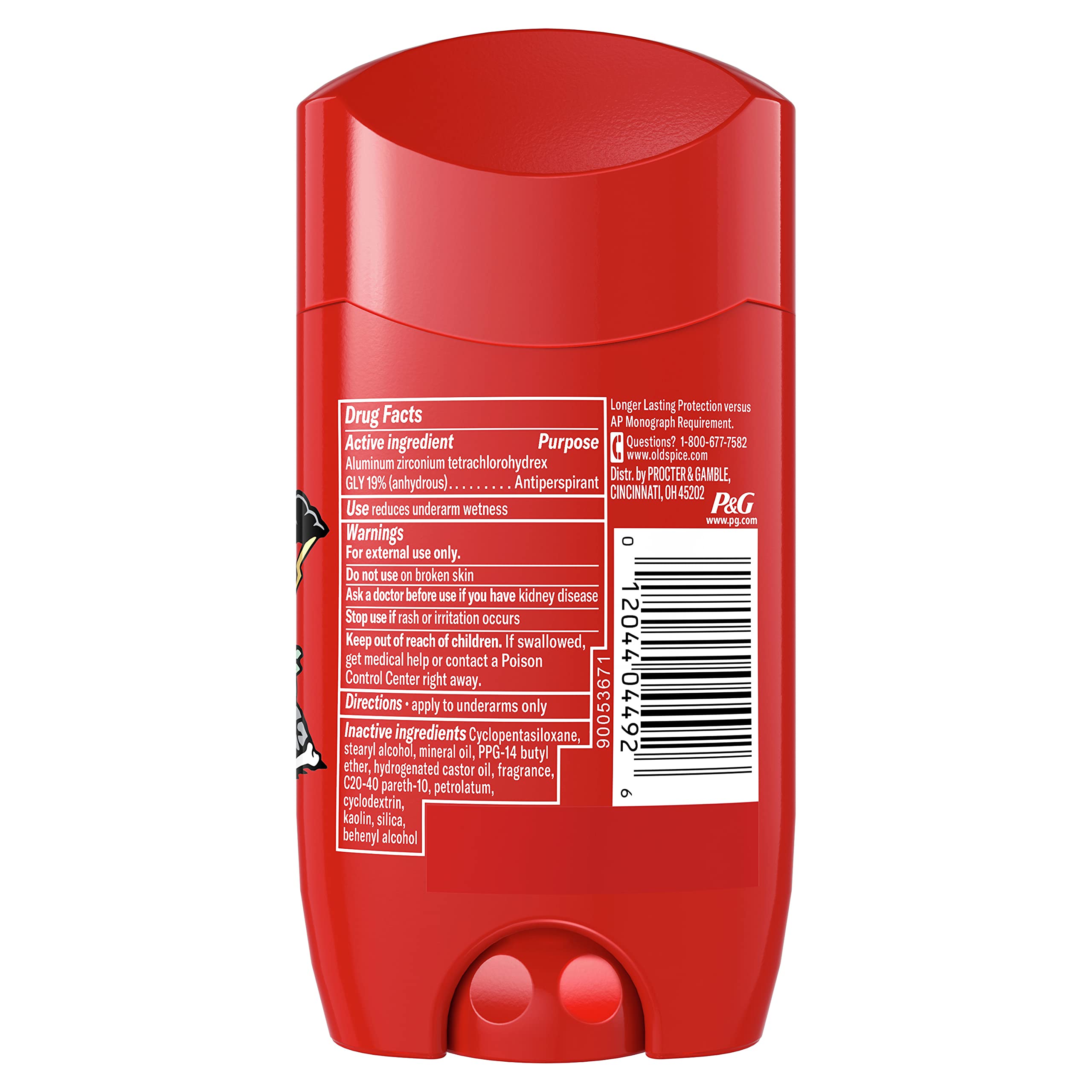 Old Spice NightPanther packaging and label highlighting rugged branding