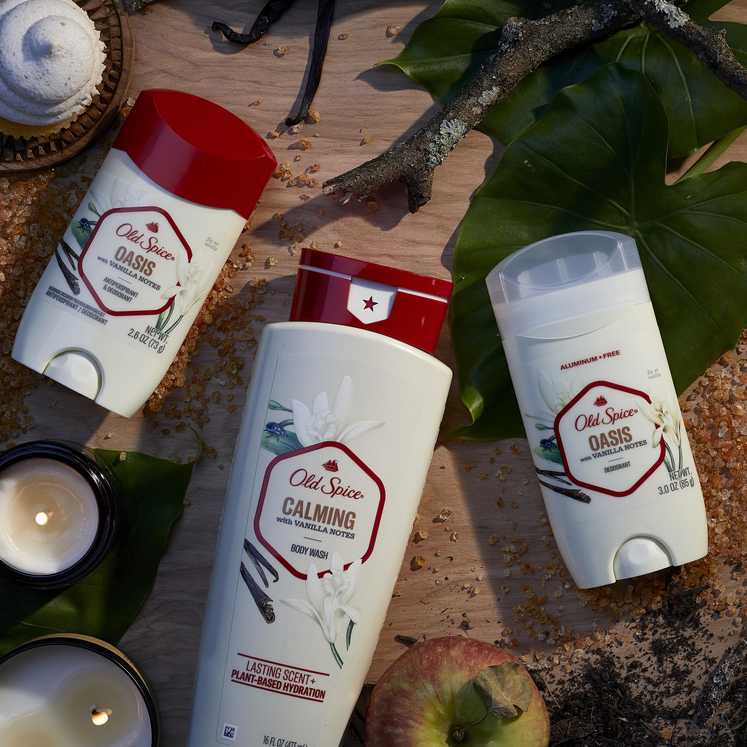 Long-lasting odor control with aluminum-free Oasis formula.