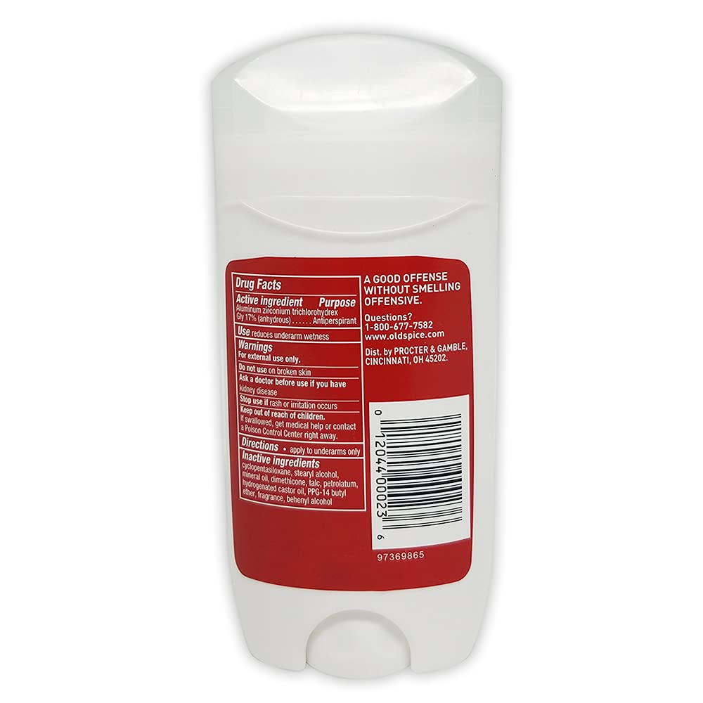 Old Spice Original deodorant glide leaves crisp scent trail after workout