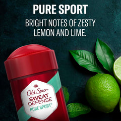 Close-up texture of Old Spice Pure Sport Soft Solid for smooth, even application.