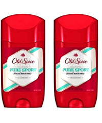 Old Spice Pure Sport solid deodorant stick front view for all-day freshness