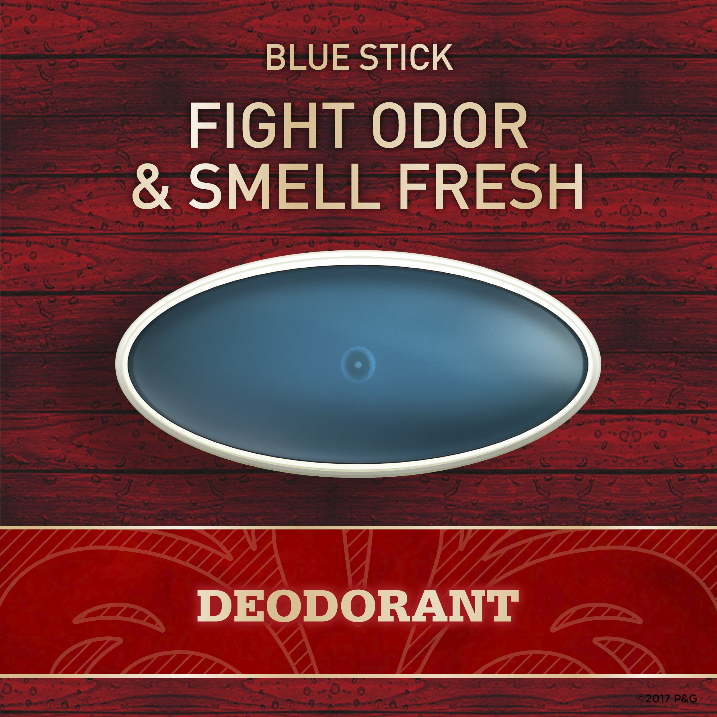 Old Spice Red Zone Swagger top view emphasizing compact design for travel.