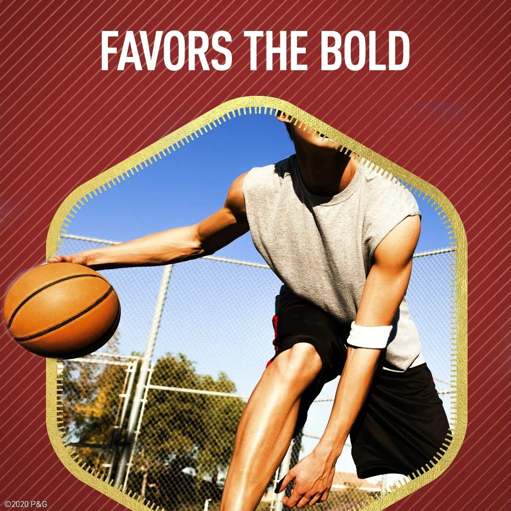 Old Spice Steel Titan morning routine captures fresh, long-lasting scent.