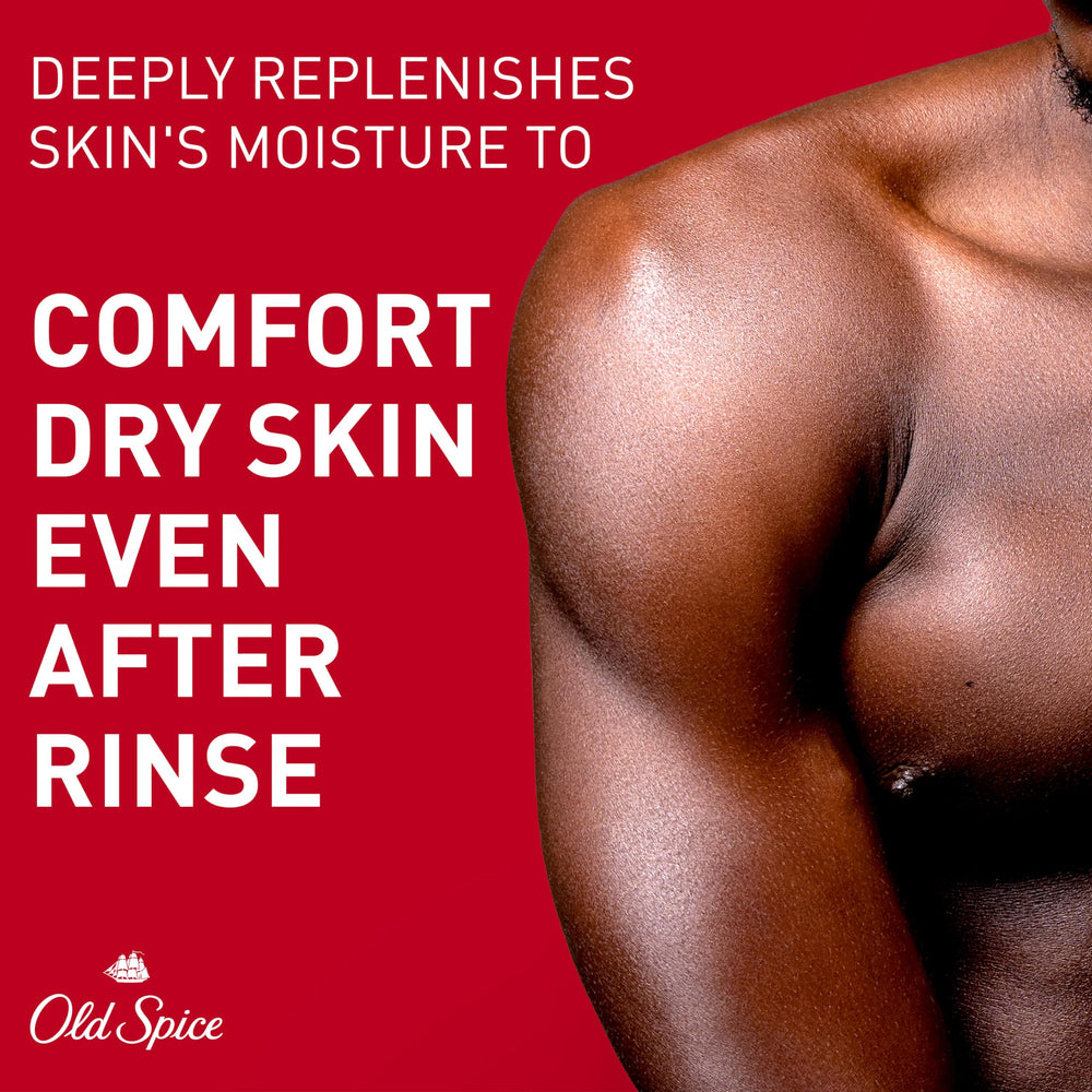 Four-pack packaging of Old Spice Super Hydration for shared showers.