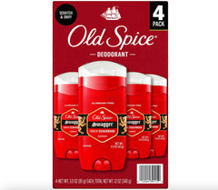 Old Spice Swagger deodorant 3oz stick showing sleek packaging for daily freshness.