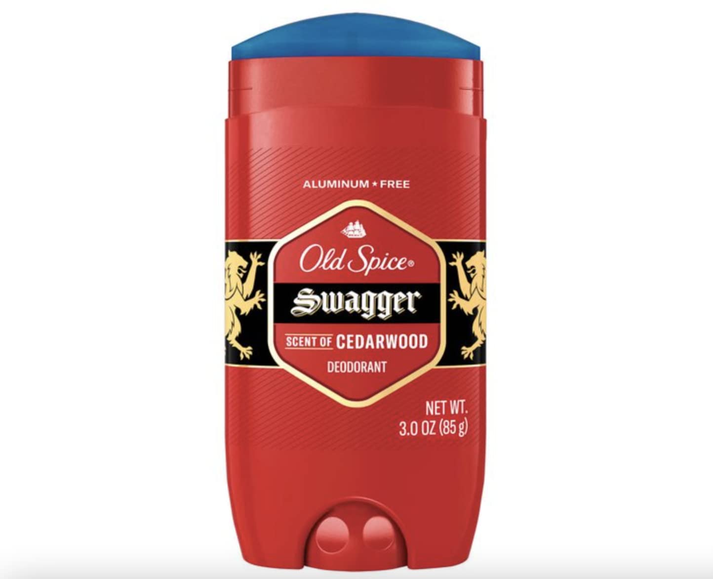 Old Spice Swagger deodorant 4-pack display ready for everyday use.