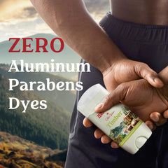 Old Spice Timber Sandalwood aluminum-free formula supports sensitive underarms and natural scent.