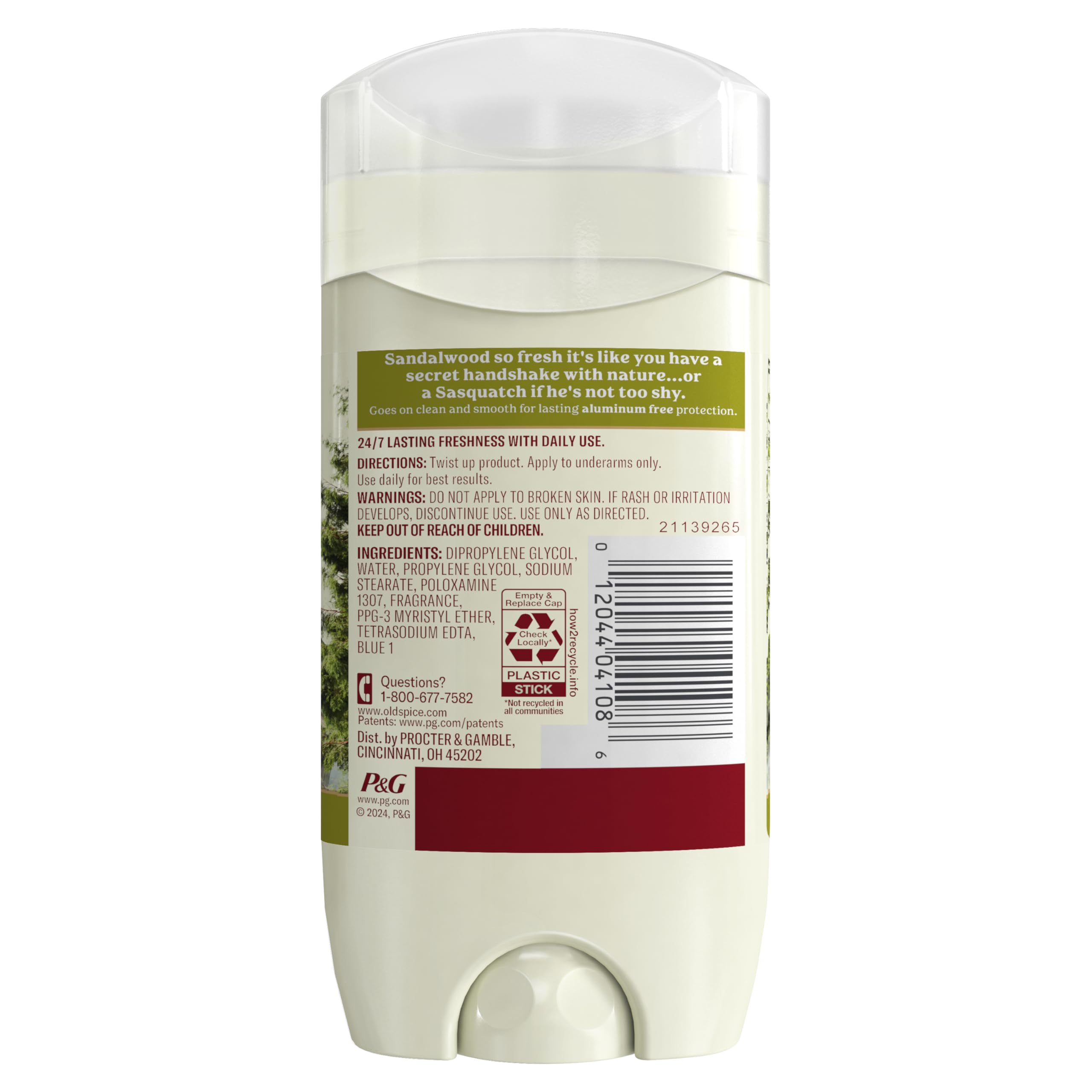 Old Spice Timber Sandalwood scent profile highlighting nature-inspired fragrance in daily routine.