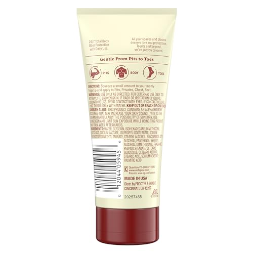 Old Spice 3-oz travel size convenient for gym bags and trips.