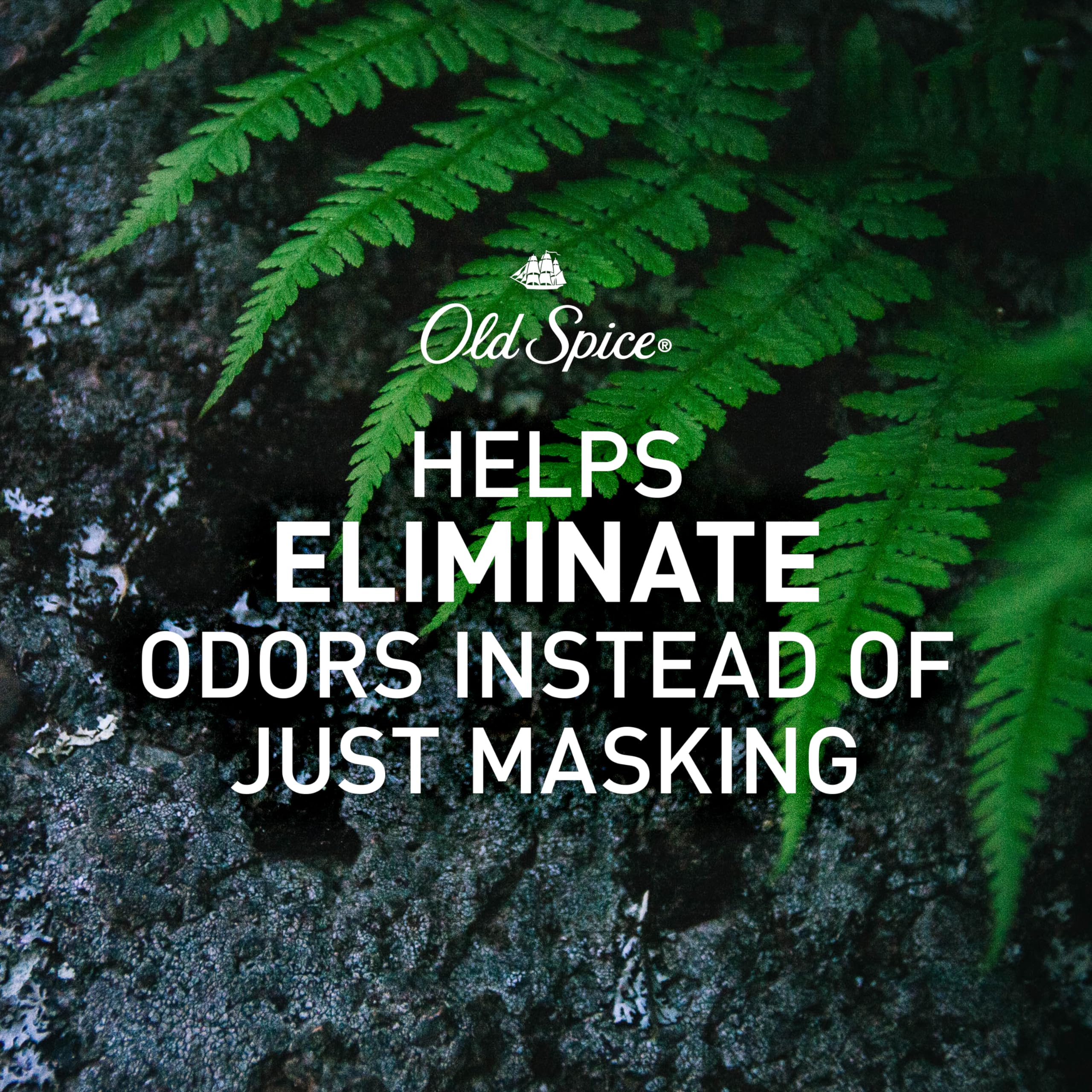 Application dispense of Old Spice Volcano dry spray for easy use