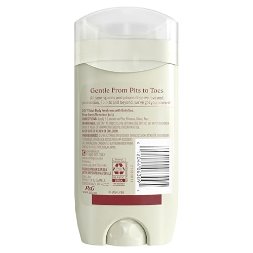 Old Spice Whole Body Deodorant Stick all-over coverage supports active days