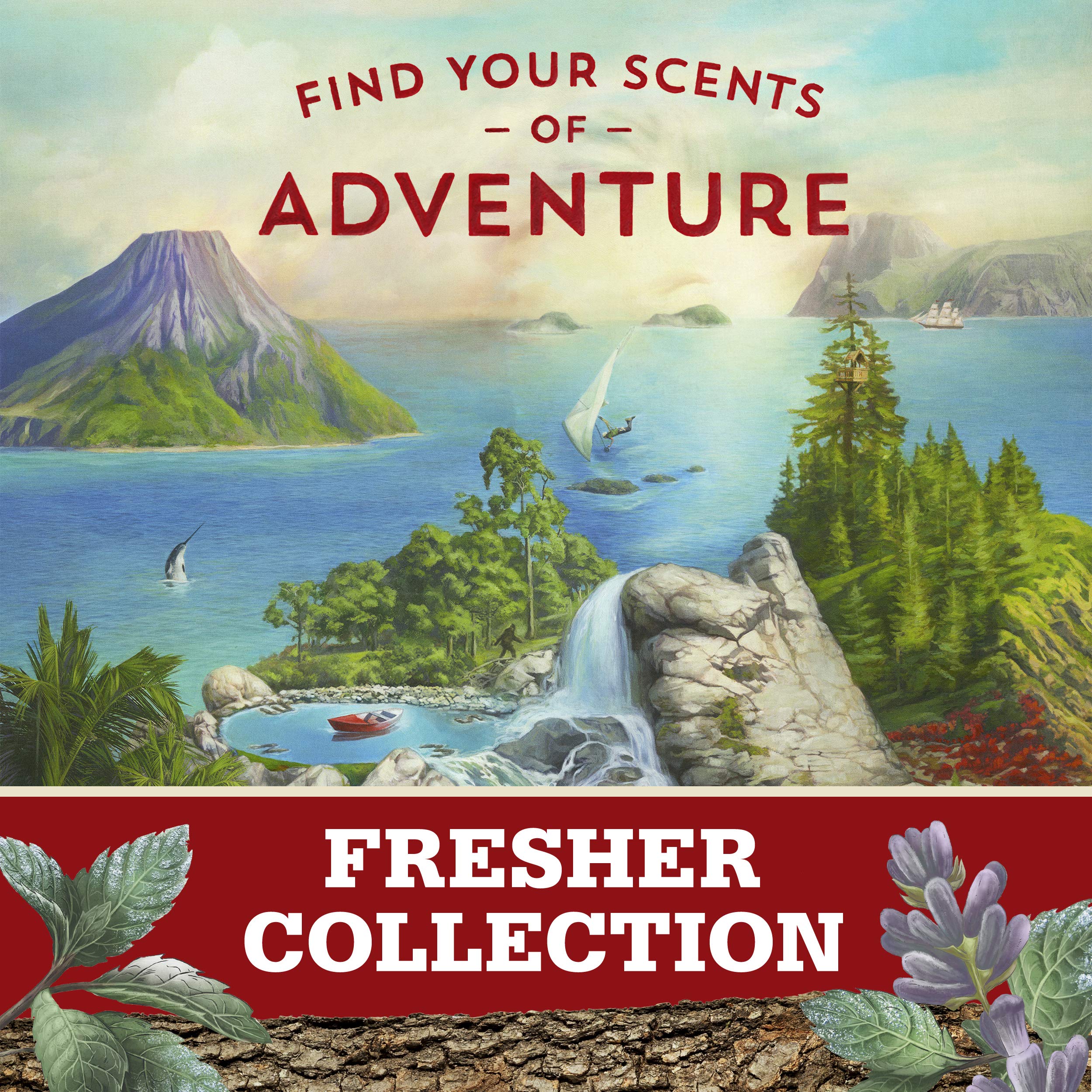 Old Spice Wilderness Lavender pack of 12 back view emphasizes quantity and convenience.