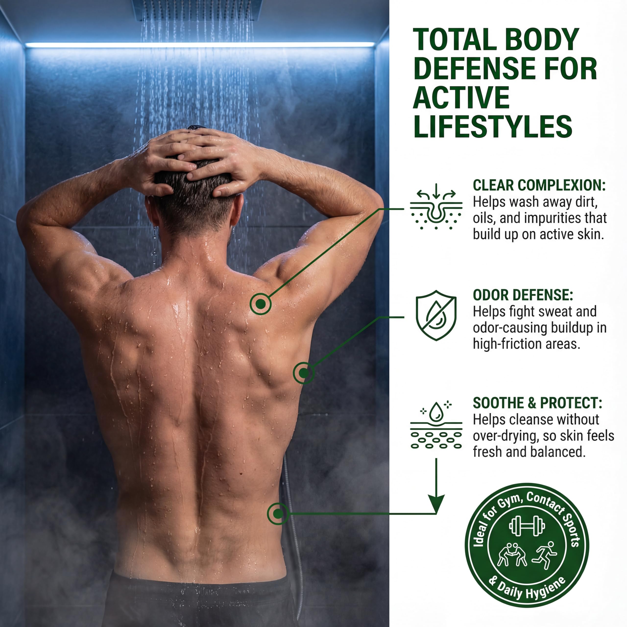 Oleavine TheraTree soap ideal for body use after workouts.