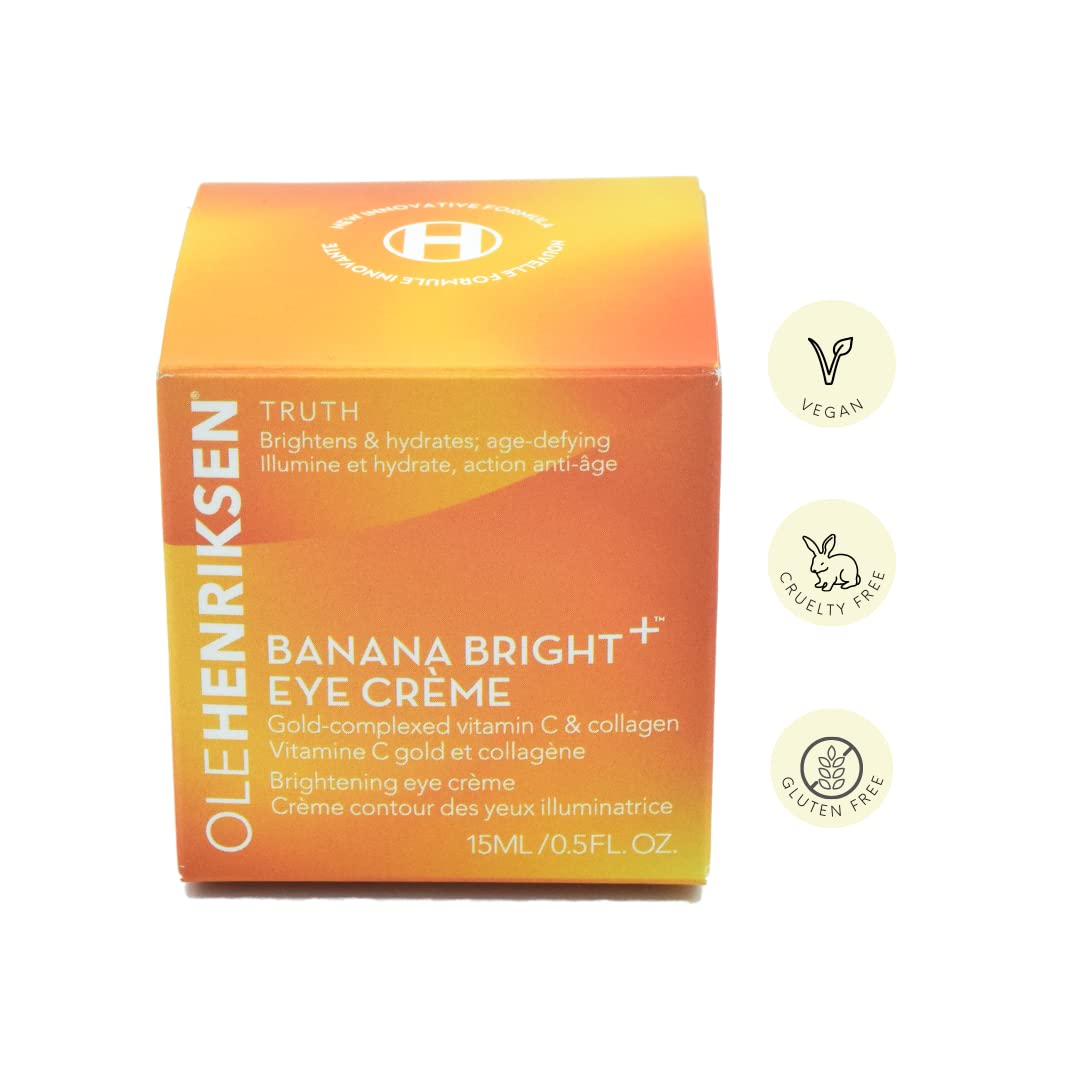Ole Henriksen Banana Bright texture close-up showing creamy application