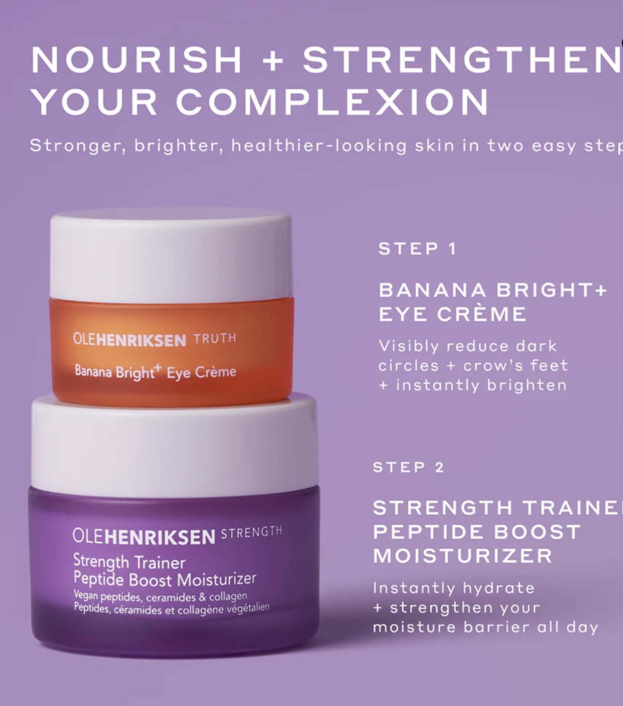 Packaging for Ole Henriksen Hunt for Hydration Duo Gift Set