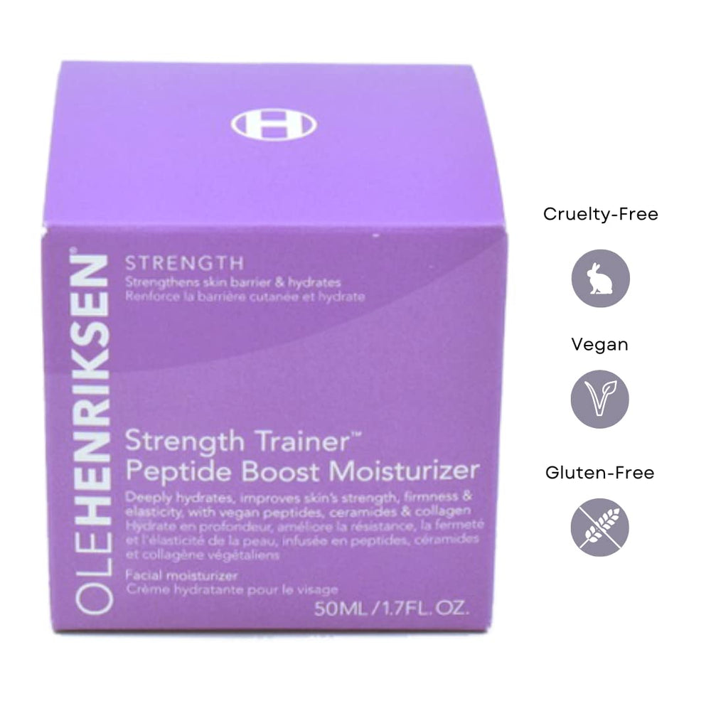 Routine shot showing daily use with Ole Henriksen duo moisturizer.