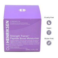 Routine shot showing daily use with Ole Henriksen duo moisturizer.