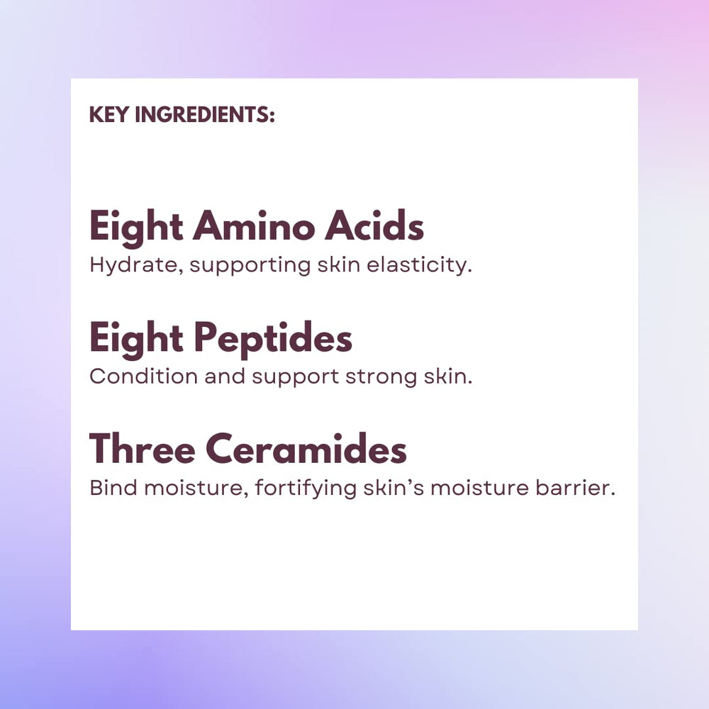Texture close-up of Ole Henriksen Peptide Boost Strength Trainer duo.