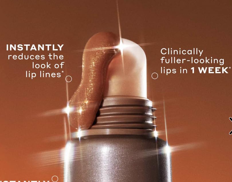 Ole Henriksen Pout Preserve lip treatment Glimmer sparkle detail on lips for subtle luminous color