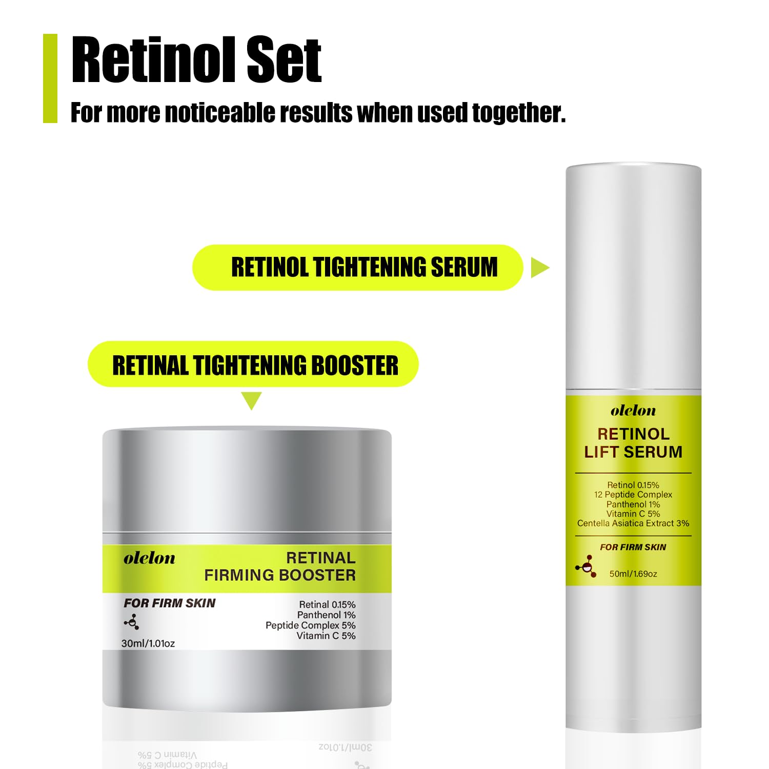 OLELON 30ml bottle signals a 4–8 week renewal cycle