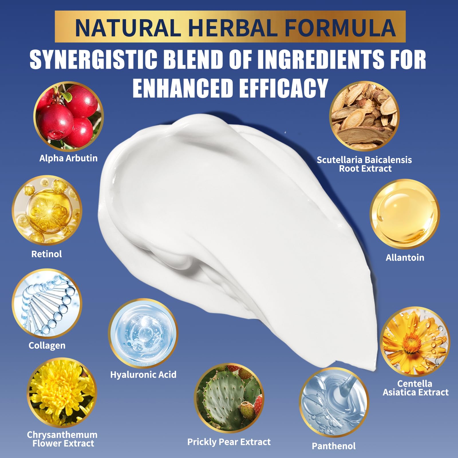OLELON Alpha-Arbutin Retinol ingredients label highlights active compounds for informed skincare choices