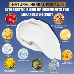 OLELON Alpha-Arbutin Retinol ingredients label highlights active compounds for informed skincare choices