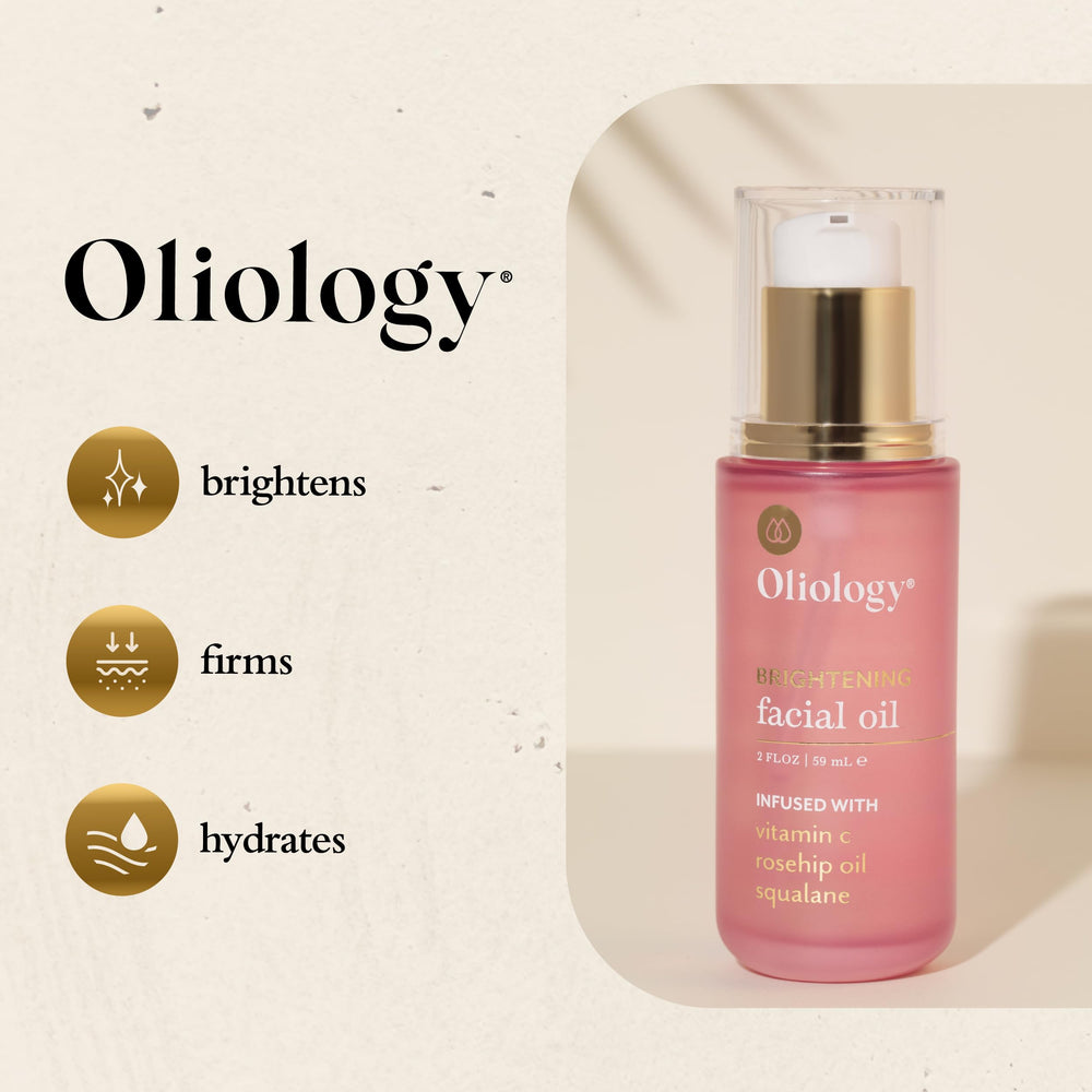 Oliology Rosehip oil texture close-up demonstrates nourishing, silky-smooth skin.