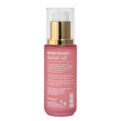 Oliology Vitamin C rosehip squalane blend close-up promotes brightening hydration.