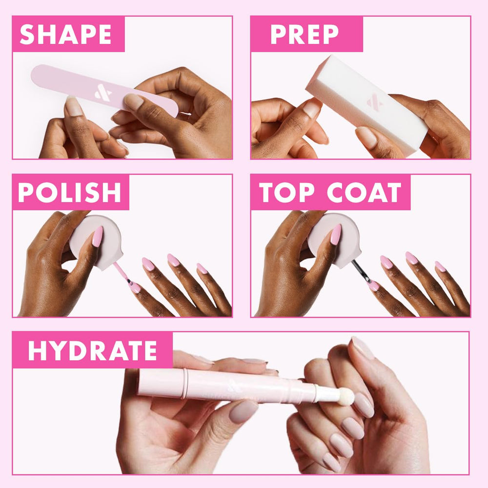 Olive & June 15-free vegan cruelty-free polish for a cleaner routine.