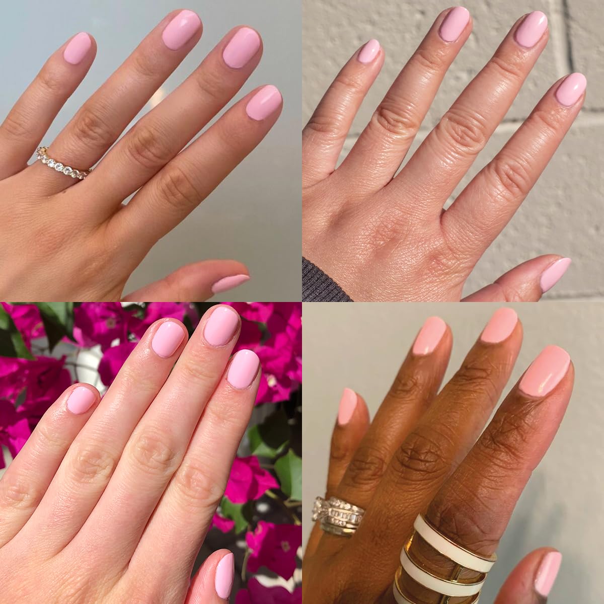 Fast-drying finish in 5–10 minutes with Olive & June polish.