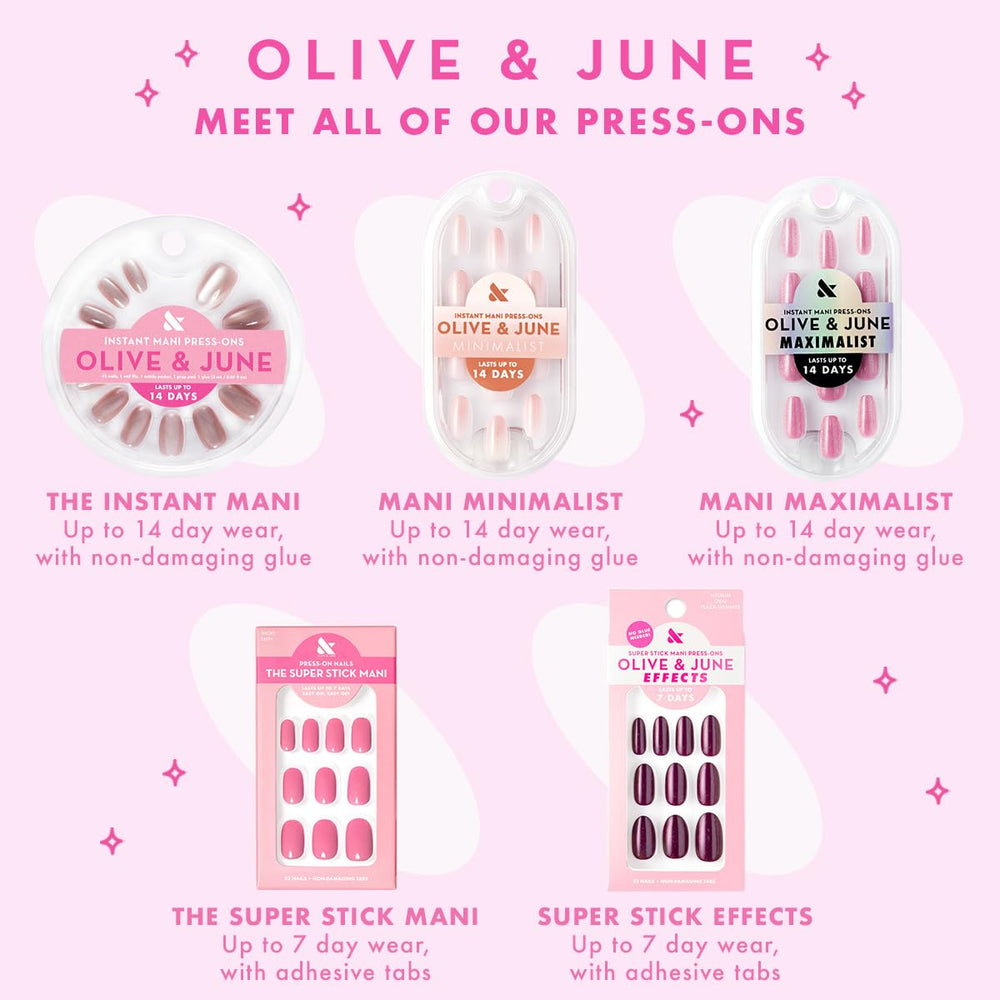 At-home salon-quality look from Olive & June delivered to your door.