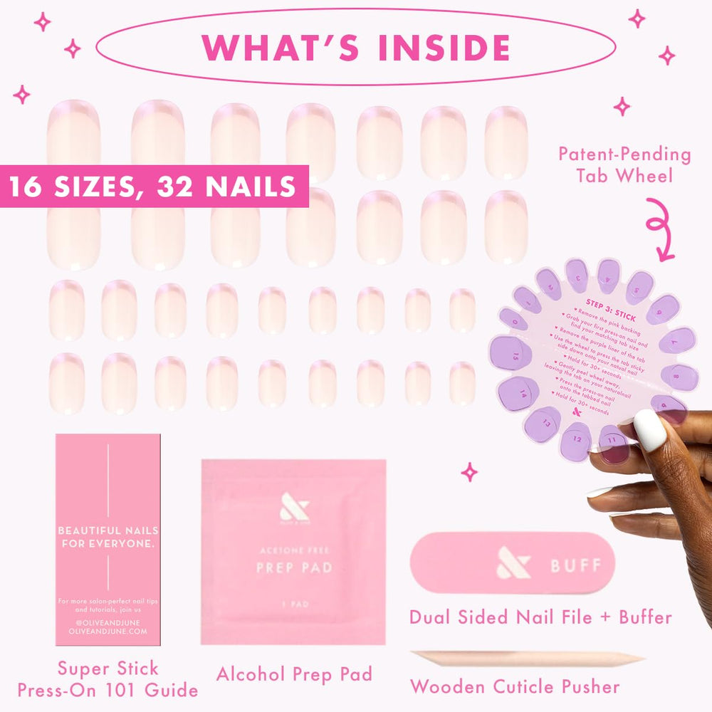 Olive and June Super Stick Mani easy removal without damage