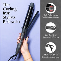 Olivia Garden fast heat up to 455°F for quick morning routines.