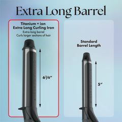 Olivia Garden snag-free design reduces tangling during curling sessions.