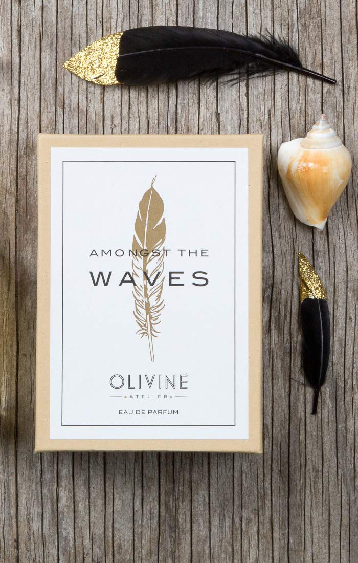 Olivine Atelier Amongst the Waves packaging, vegan and cruelty-free choice for conscious shoppers.