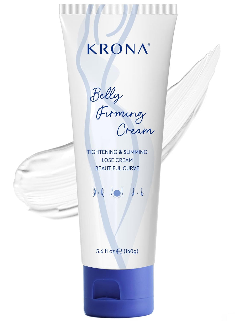 OLIVITA B Flat Belly Cream non-greasy finish closeup confirms quick absorption