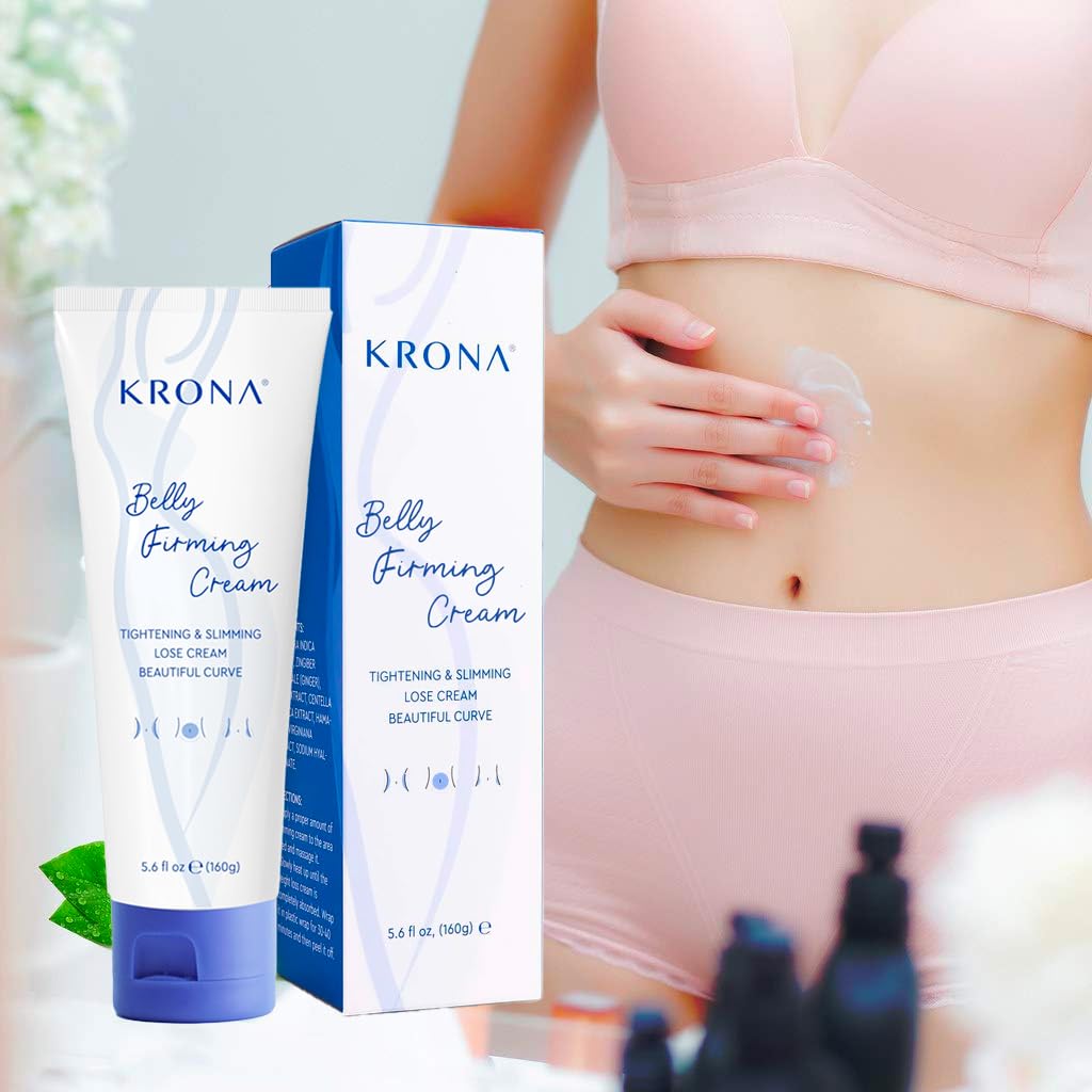 OLIVITA B Flat Belly Cream wrap-ready closeup hinting at improved contour with wraps