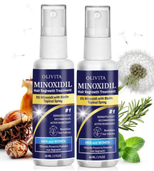 OLIVITA Hair Growth Spray bottle ready for daily use and easy application.
