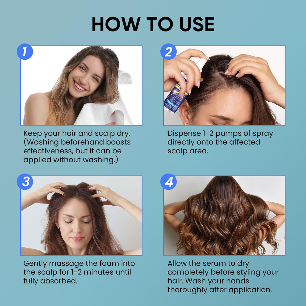 OLIVITA Hair Growth Spray bottle and packaging for gift-ready look.