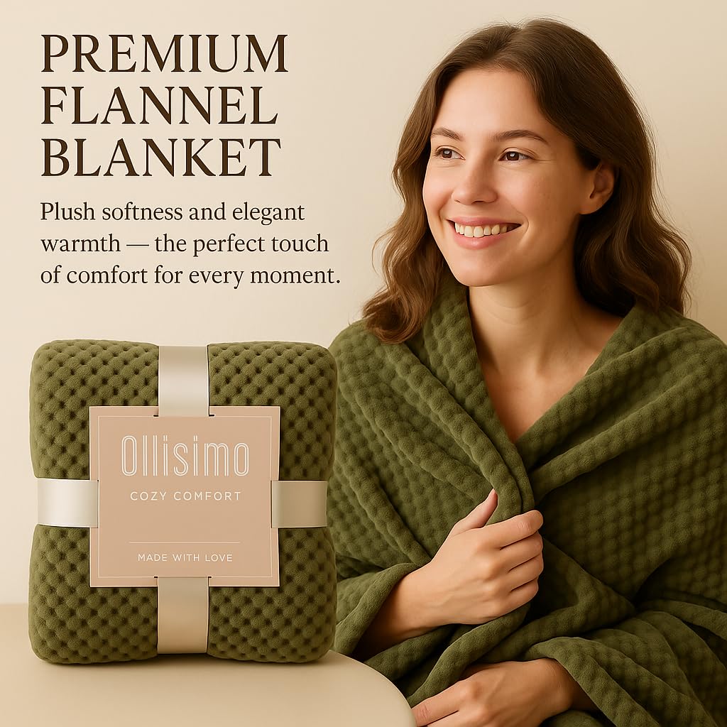Ollisimo scented soy candle adds calming ambiance to quiet evenings.