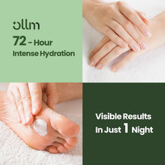 OLL M Urea Cream 40% for elbows and knees nourishes dry patches.