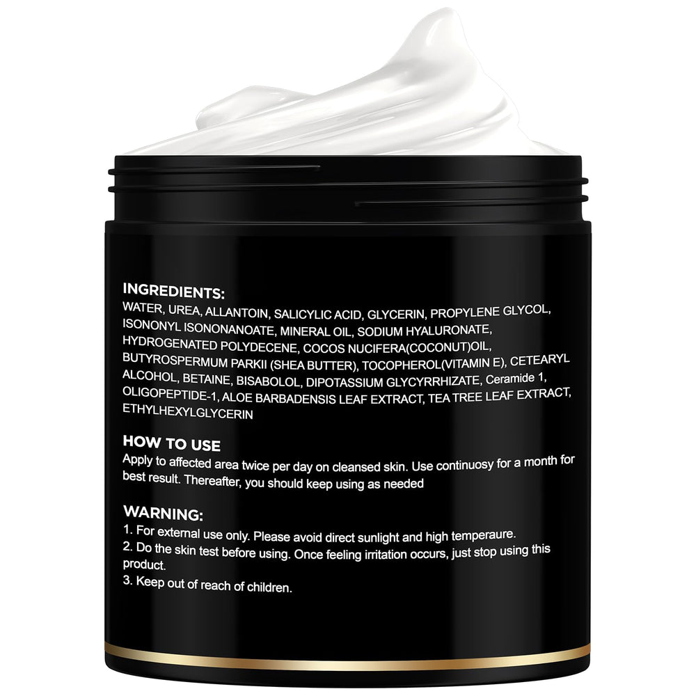 OLL M Urea Cream 40% contains tea tree oil for refreshing feel.