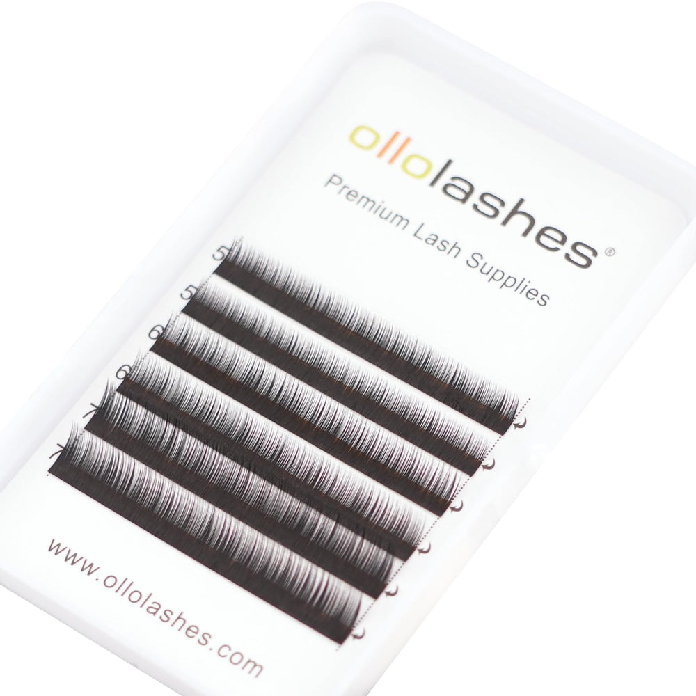 OLLOLASHES bottom lashes natural lift with J Curl for gentle enhancement.
