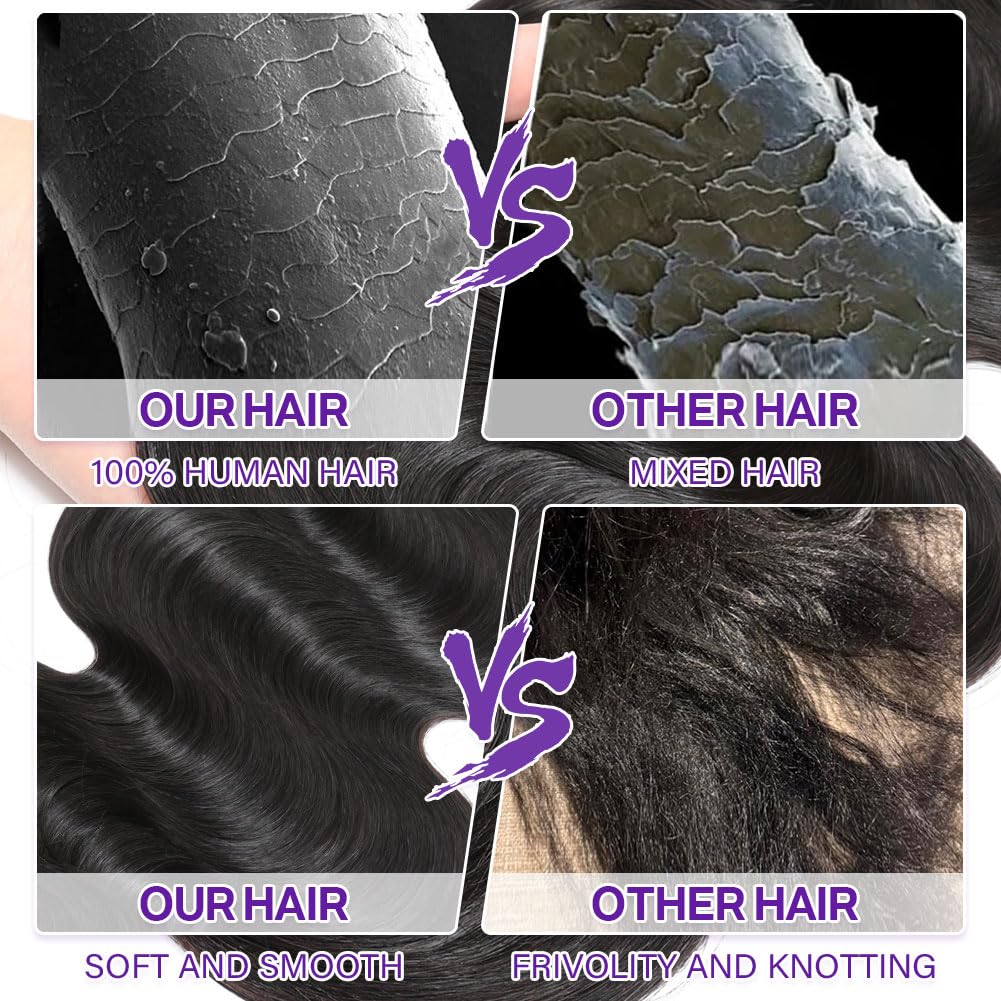 Olsmkis hair bundles are dye-ready for customized color results