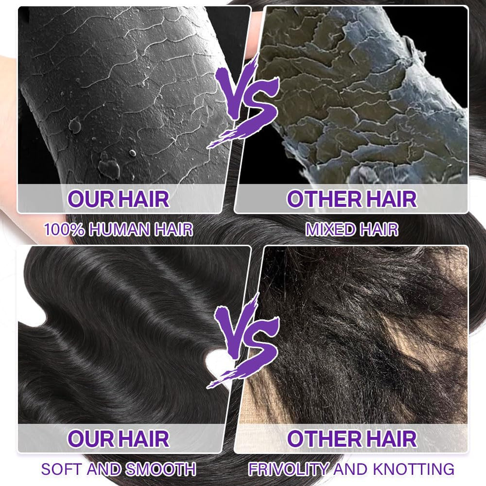 Olsmkis hair bundles are dye-ready for customized color results