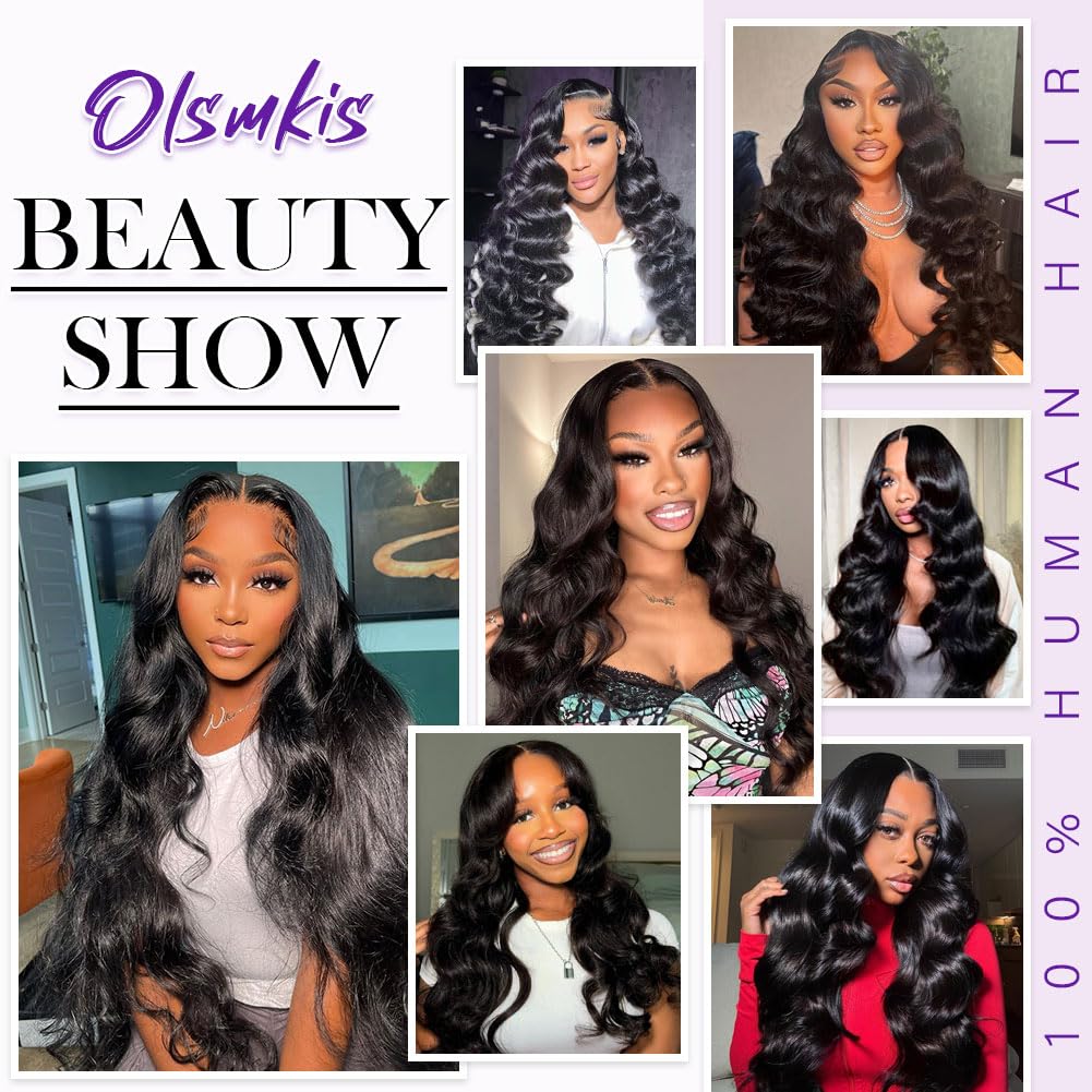 Olsmkis Brazilian hair bundles with no odor for comfortable wear