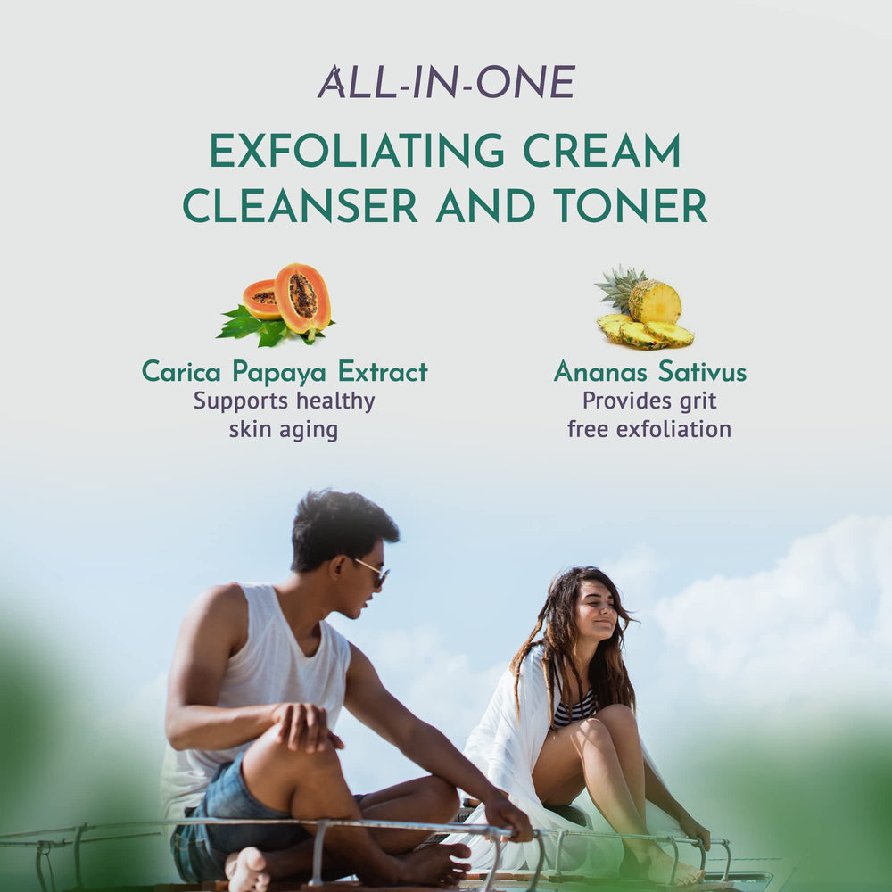 OM Botanical One Step Cleanser packaging box reveals organic formulation