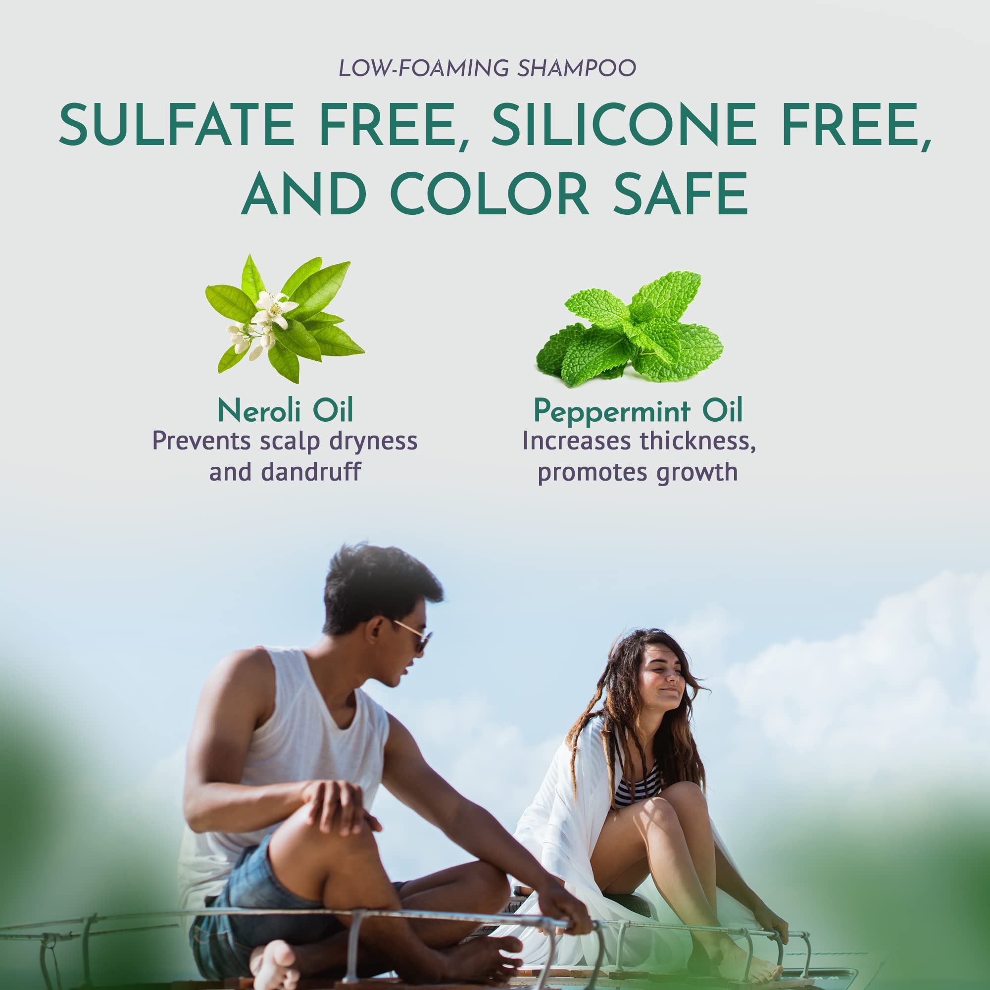 Shikakai component in OM Botanical shampoo supports scalp care