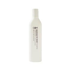 O&M Maintain the Mane shampoo bottle on sink for daily cleansing and nourishment